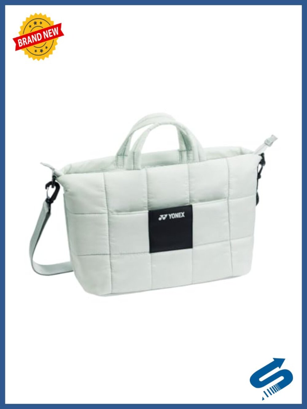 Yonex Compact Shoulder Bag Nylon Polyester Zip YKK 44x13x24cm